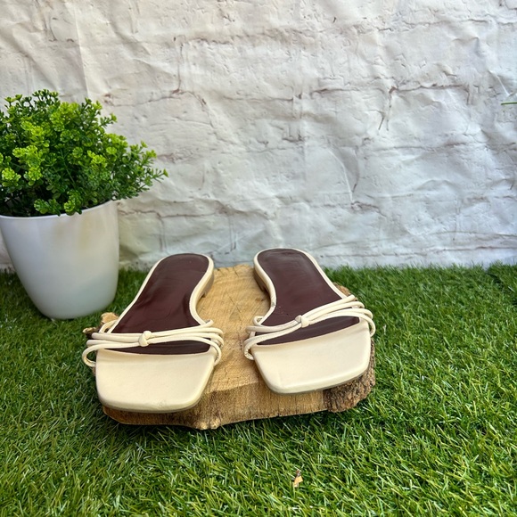 STAUD Pippa knotted leather slides SIZE 36 US 6 New - Picture 4 of 16